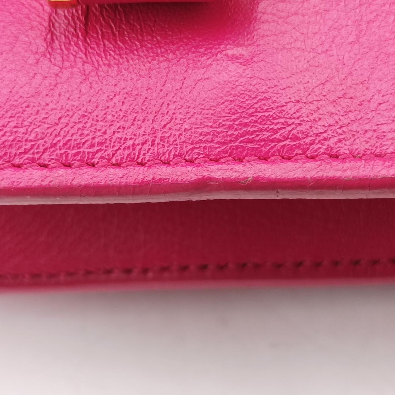 baby cabas Rose leather 372087 GNR372087.0914ベイビーカバス ローズ レッド レザー 372087 GNR372087.0914