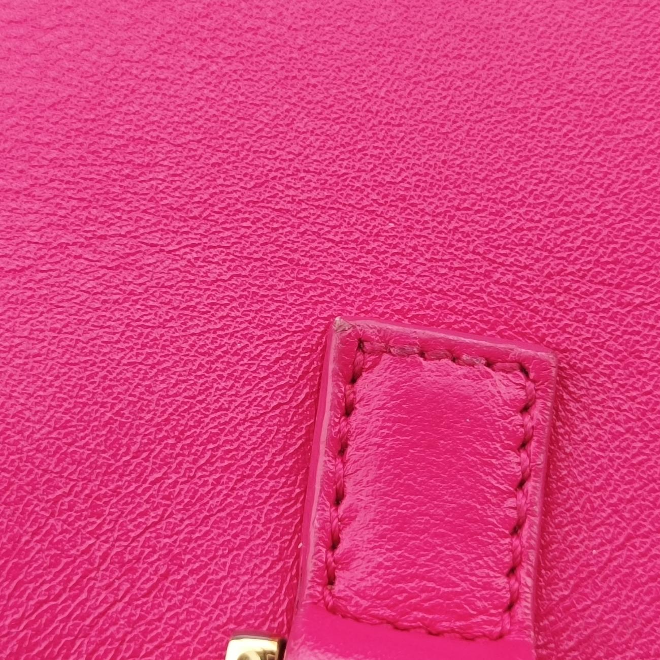 baby cabas Rose leather 372087 GNR372087.0914ベイビーカバス ローズ レッド レザー 372087 GNR372087.0914