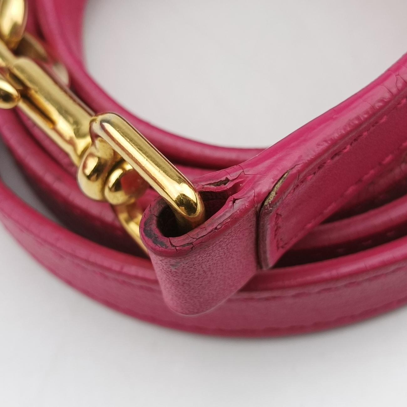 baby cabas Rose leather 372087 GNR372087.0914ベイビーカバス ローズ レッド レザー 372087 GNR372087.0914