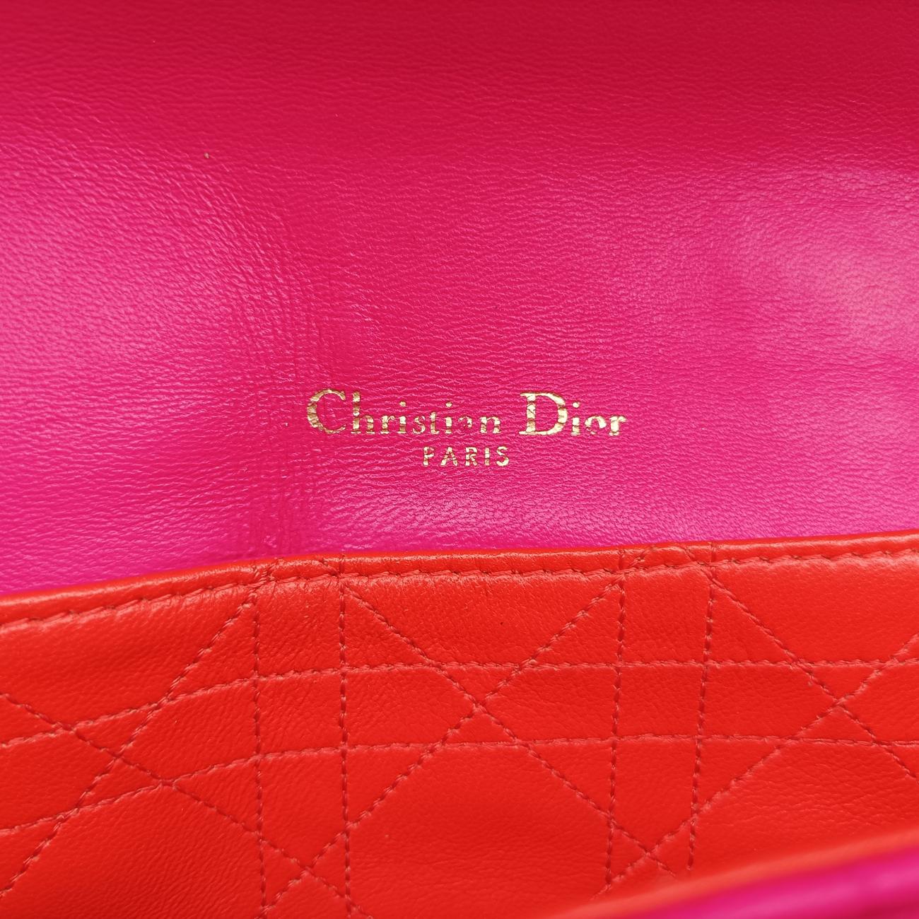 Miss Dior Rose Lambskin 18-MA-0143ミスディオール ローズ レッド ラムスキン 18-MA-0143