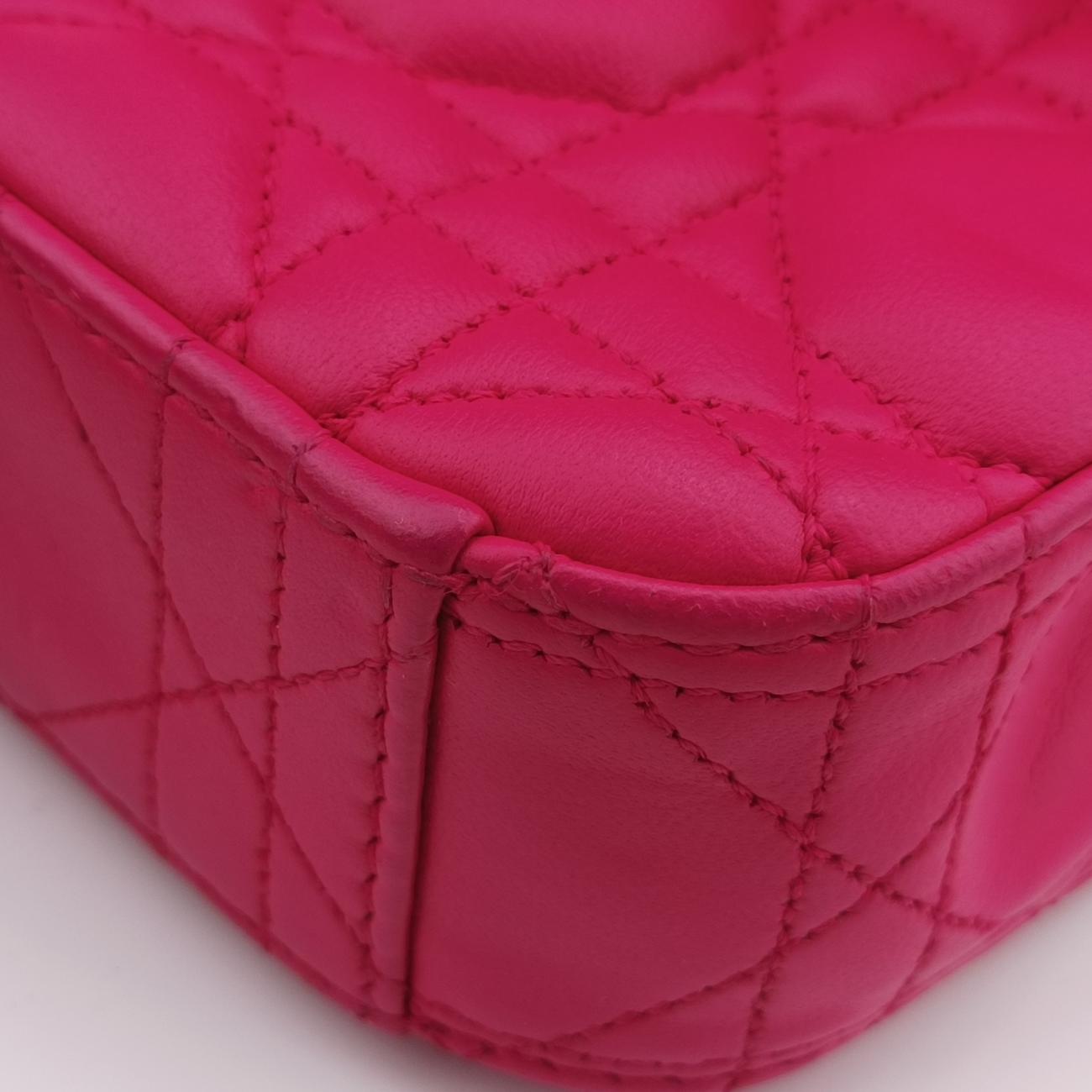 Miss Dior Rose Lambskin 18-MA-0143ミスディオール ローズ レッド ラムスキン 18-MA-0143