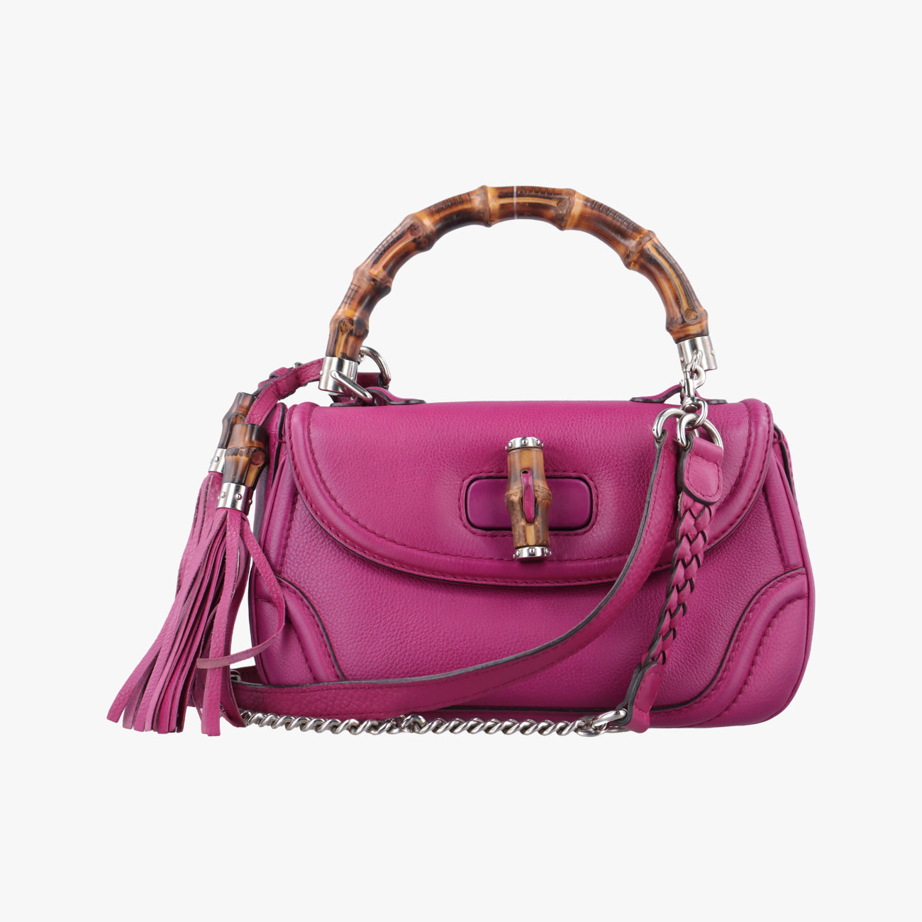 New Bamboo Rose Leather 240242 B6552297ニューバンブー ローズ レッド レザー 240242 B6552297