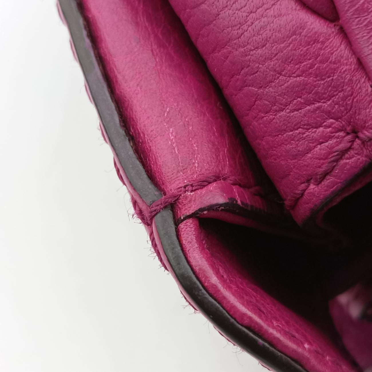 New Bamboo Rose Leather 240242 B6552297ニューバンブー ローズ レッド レザー 240242 B6552297