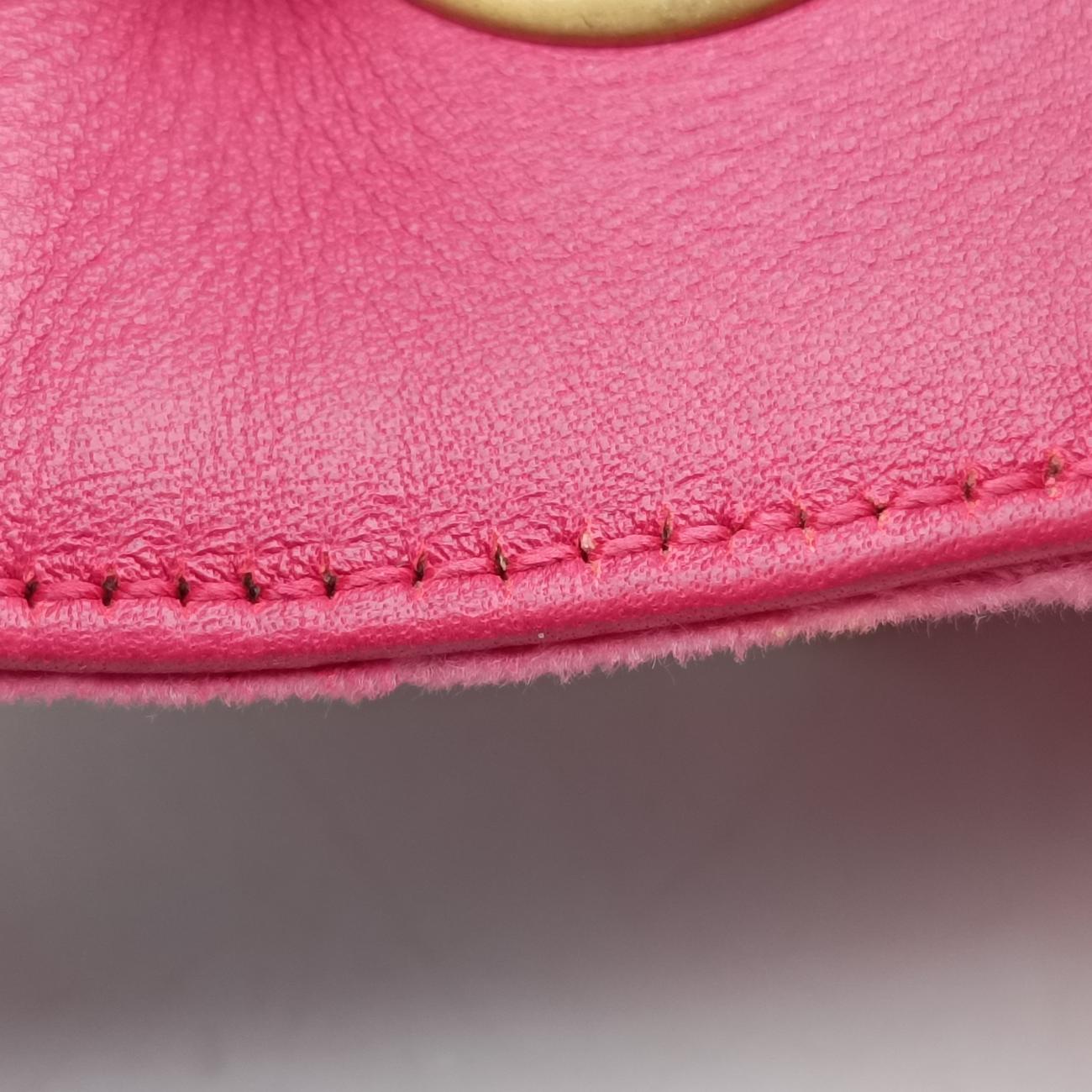 GG Marmont Pink velour 446744 I023290876GGマーモント ピンク ベロア 446744 I023290876