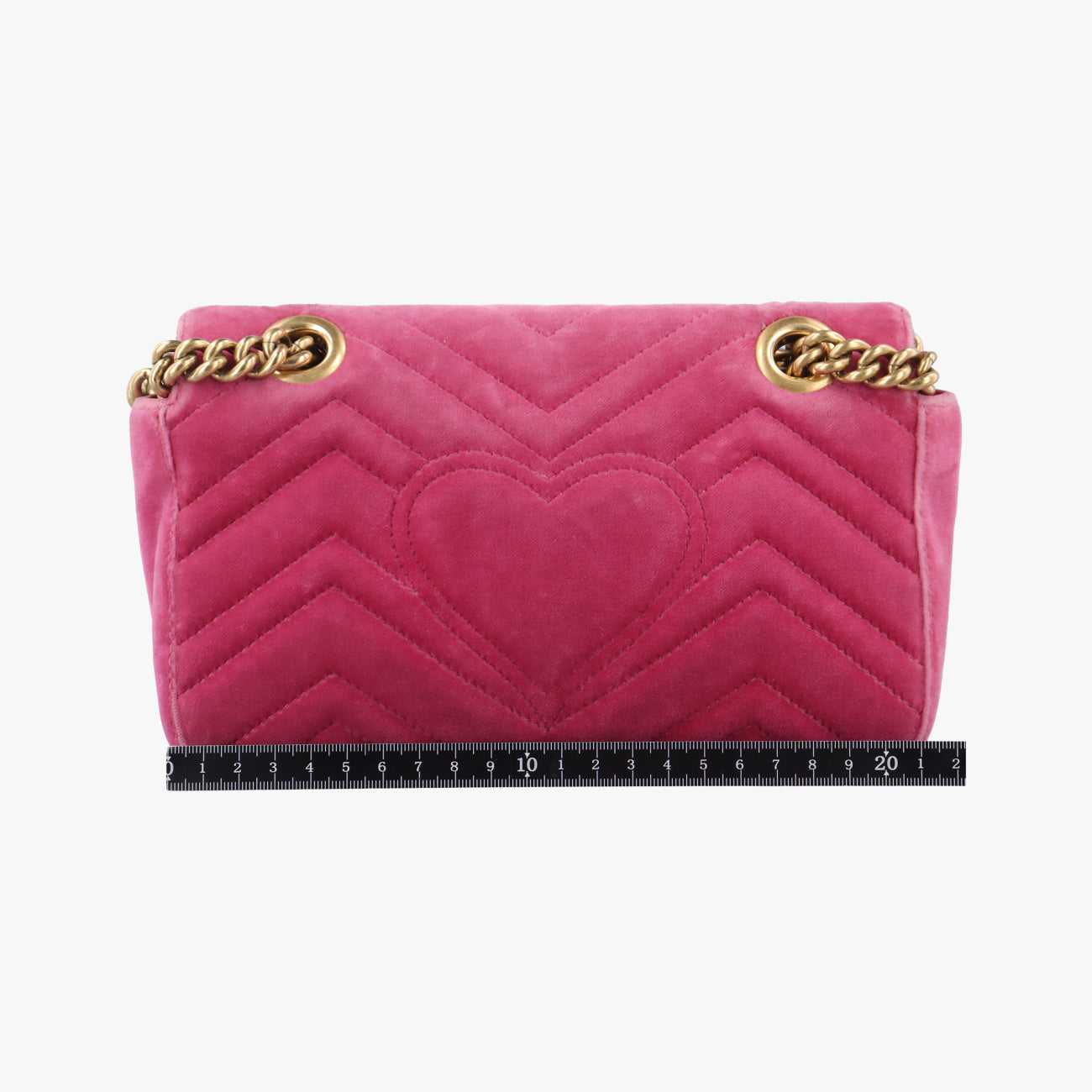 GG Marmont Pink velour 446744 I023290876GGマーモント ピンク ベロア 446744 I023290876