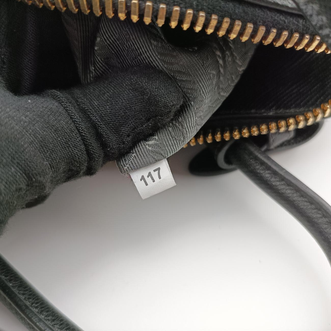 Cuir Top Handle Black SAFFIANO Leather 117クイール トップ ハンドル ブラック サフィアーノレザー BL0902 117