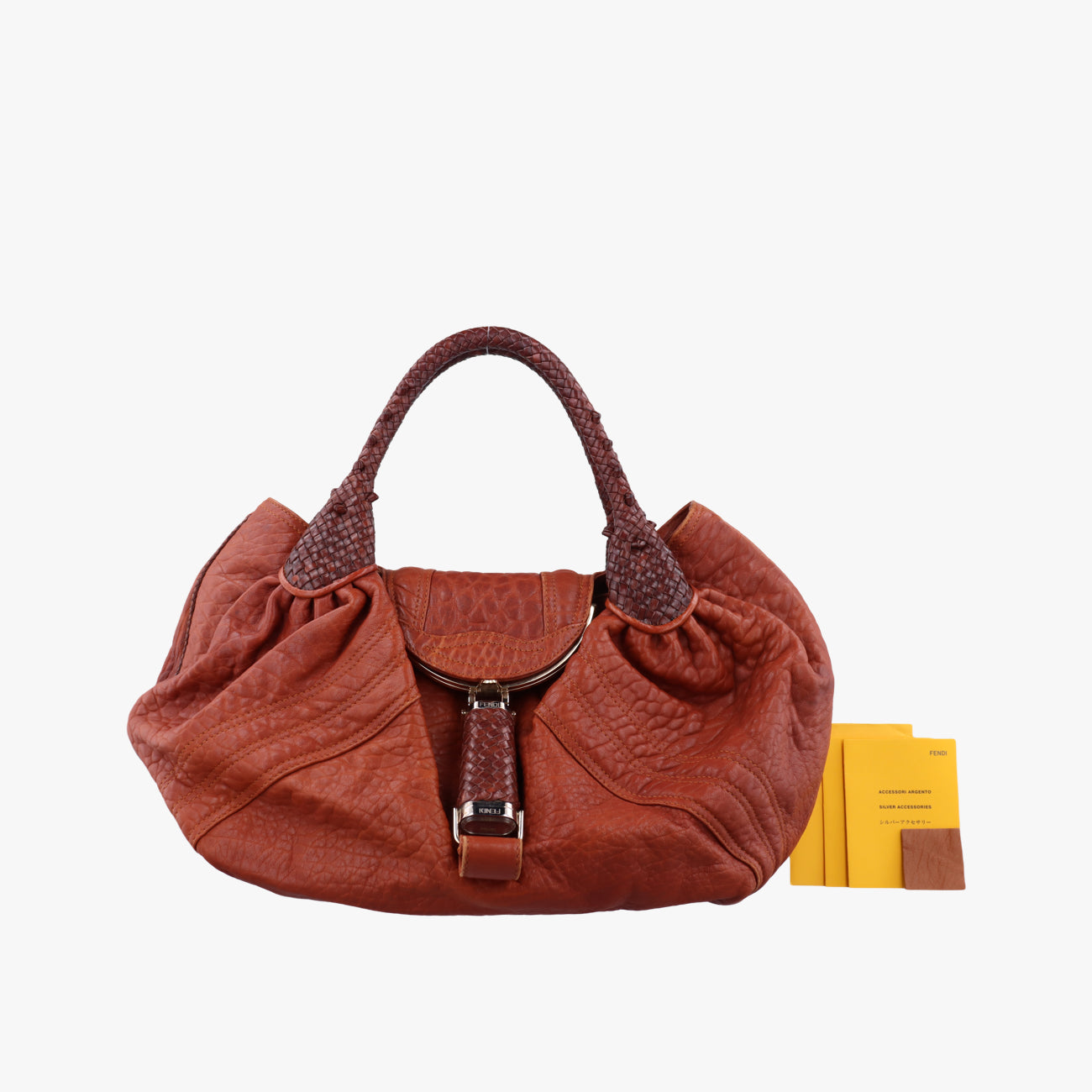 Spy Brown Leather 8BR511 2373-8BR511-RQ1-079スパイバッグ ブラウン レザー 8BR511 2373-8BR511-RQ1-079