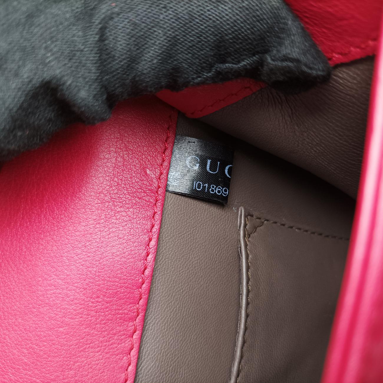 Interlocking G Pink Patent I018692915インターロッキングG ピンク パテント 387609 I018692915