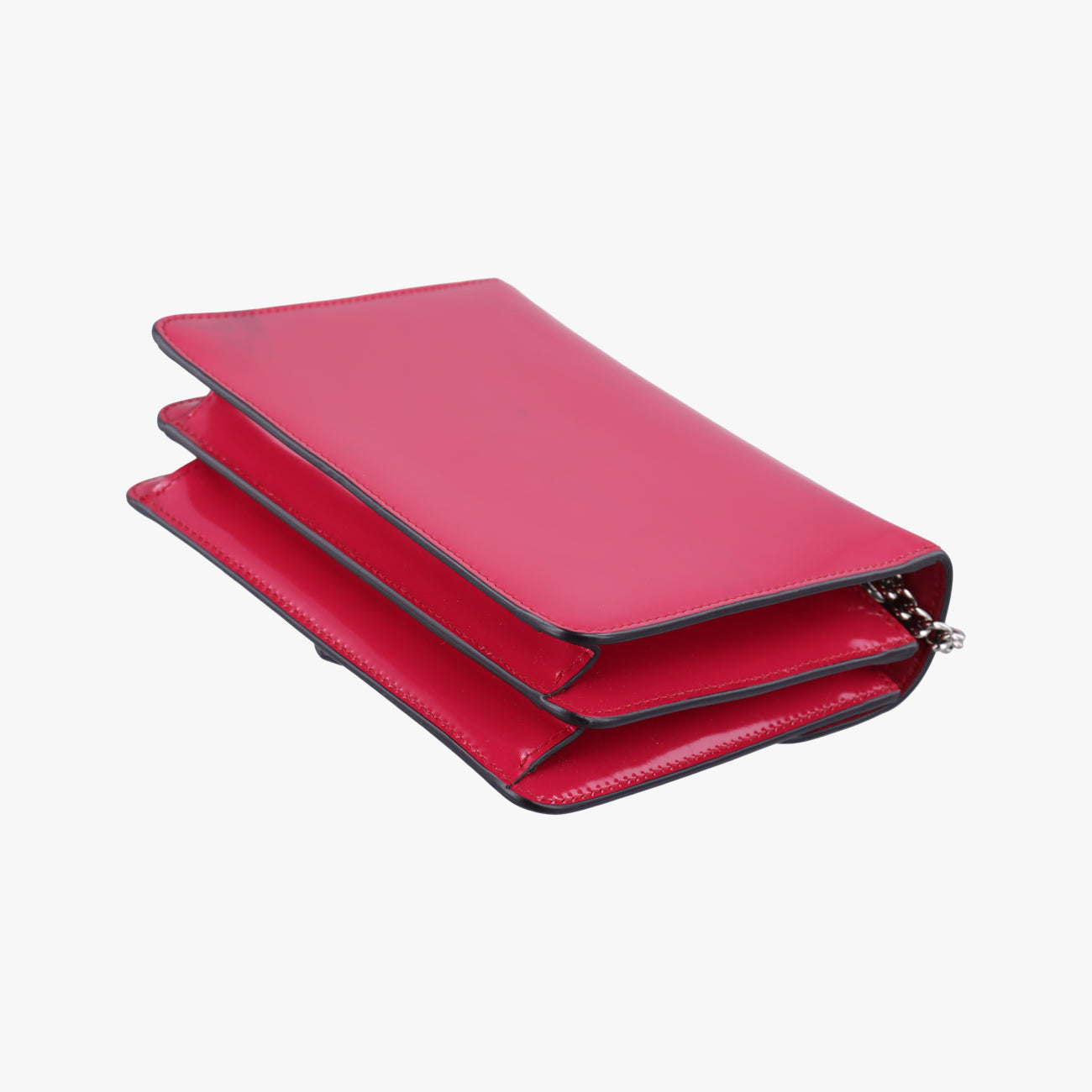 Interlocking G Pink Patent I018692915インターロッキングG ピンク パテント 387609 I018692915