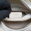 Lady Dior White Leather 16-BO-0117レディディオール ホワイト レザー 16-BO-0117