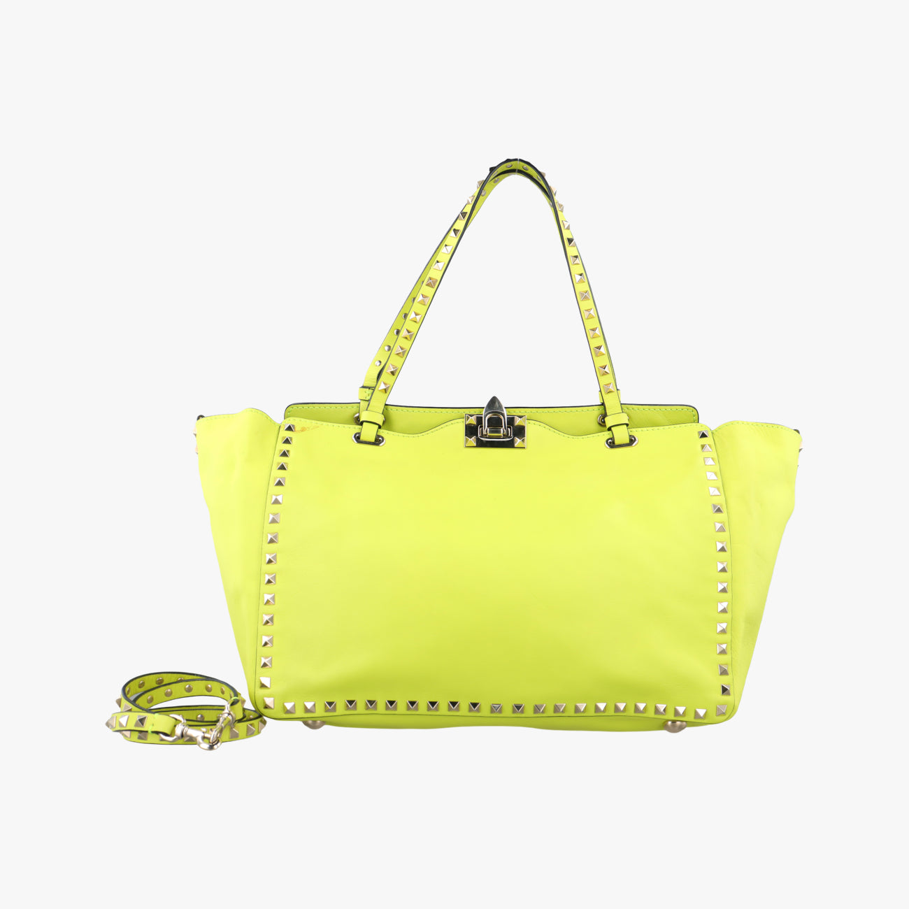 Rockstud Yellow Leather Lot number unknownロックスタッズ イエロー レザー 製番不明