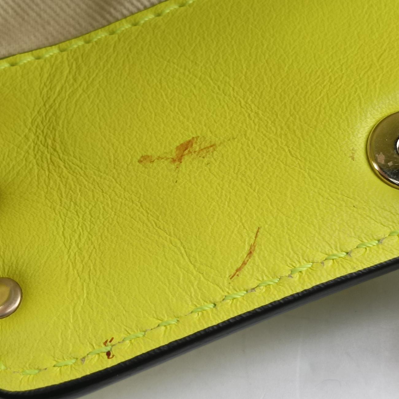 Rockstud Yellow Leather Lot number unknownロックスタッズ イエロー レザー 製番不明