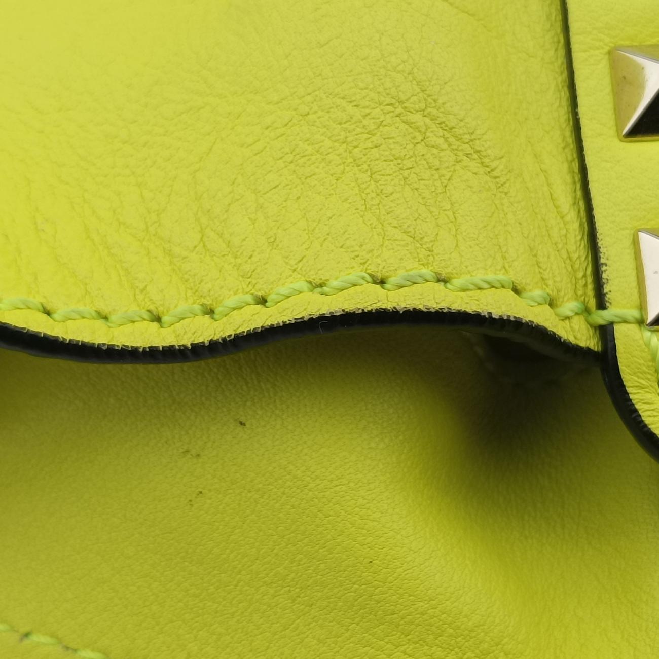 Rockstud Yellow Leather Lot number unknownロックスタッズ イエロー レザー 製番不明