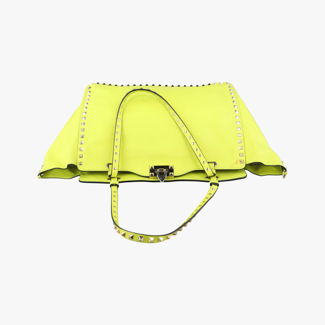 Rockstud Yellow Leather Lot number unknownロックスタッズ イエロー レザー 製番不明