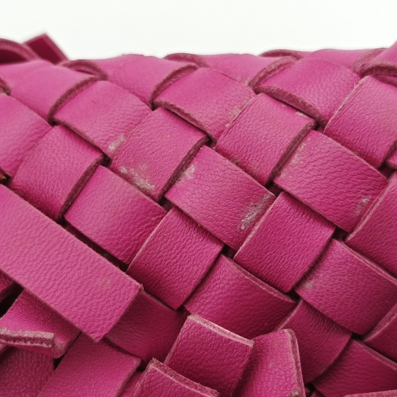 Intrecciato Rose Red lambskin 278480 VT690 6202 EPEV 2011 3790 Aイントレチャート ローズ レッド ラムスキン 278480 VT690 6202 EPEV 2011 3790 A