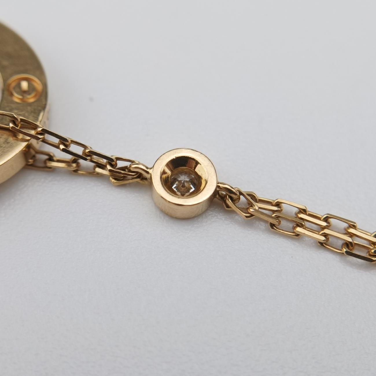 Love Circle DIAMONDS Golden AU750 B6038300 DYF404ラブサークル ダイヤモンド ゴールド AU750 B6038300 DYF404
