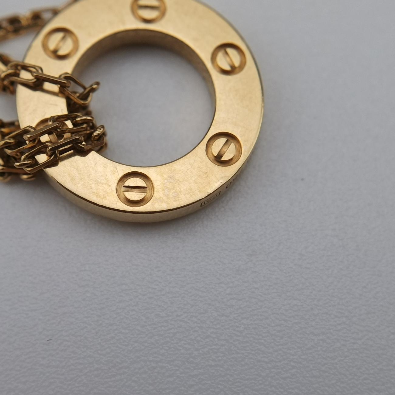 Love Circle DIAMONDS Golden AU750 B6038300 DYF404ラブサークル ダイヤモンド ゴールド AU750 B6038300 DYF404