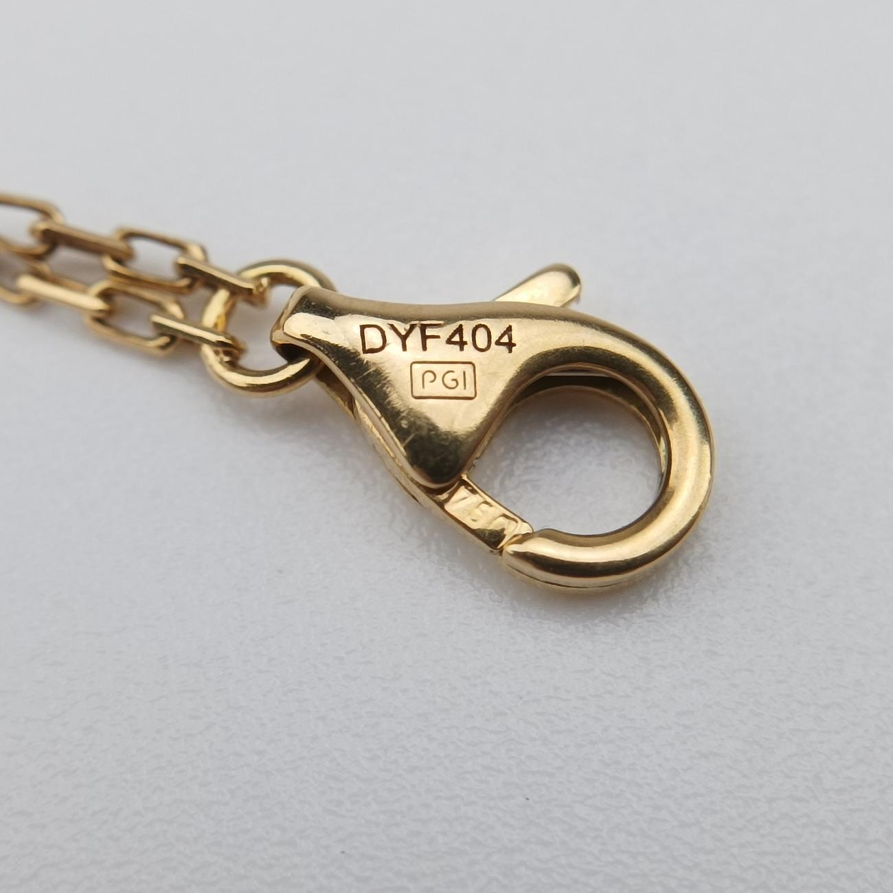Love Circle DIAMONDS Golden AU750 B6038300 DYF404ラブサークル ダイヤモンド ゴールド AU750 B6038300 DYF404