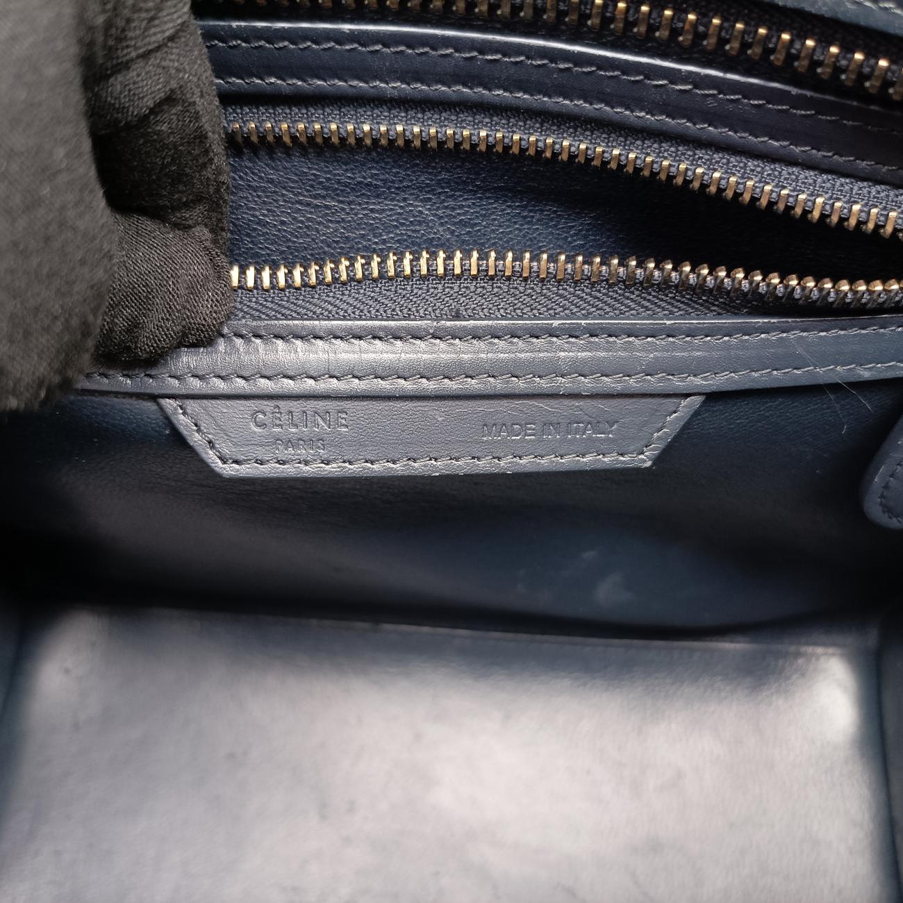 Luggage Mini Shopper Orange x black  x beige leather S-CU-4124ラゲージミニショッパー オレンジ×ブラック×ベージュ レザー S-CU-4124