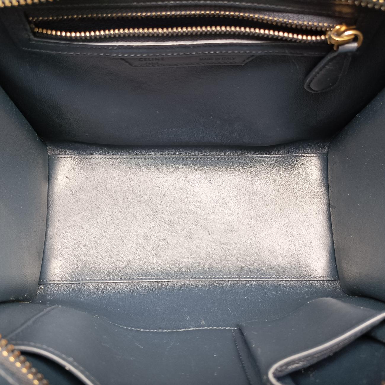 Luggage Mini Shopper Orange x black  x beige leather S-CU-4124ラゲージミニショッパー オレンジ×ブラック×ベージュ レザー S-CU-4124