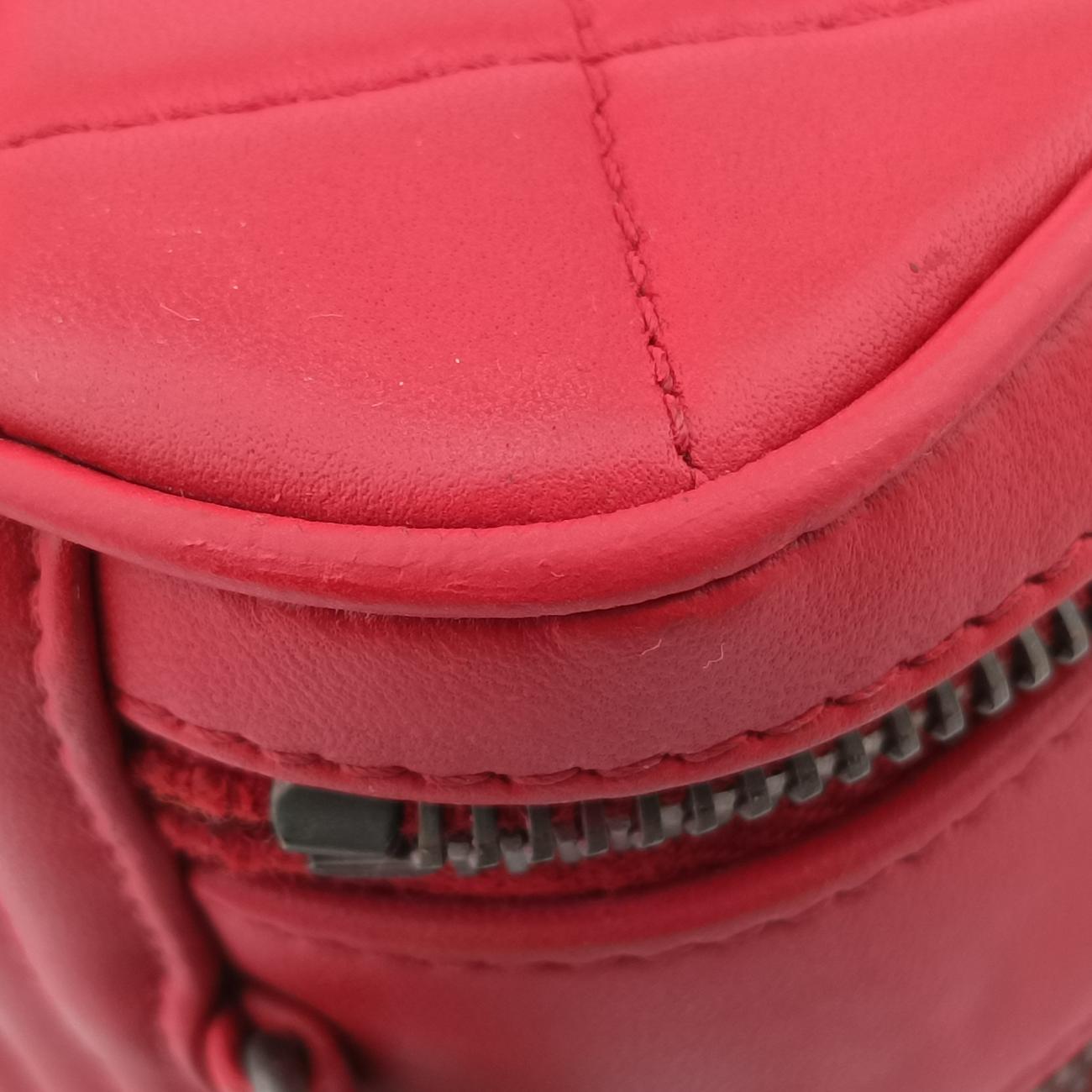 Coco Boy Camera Case Red Lambskin 20613382ココボーイ カメラケース レッド ラムスキン A92656 20613382