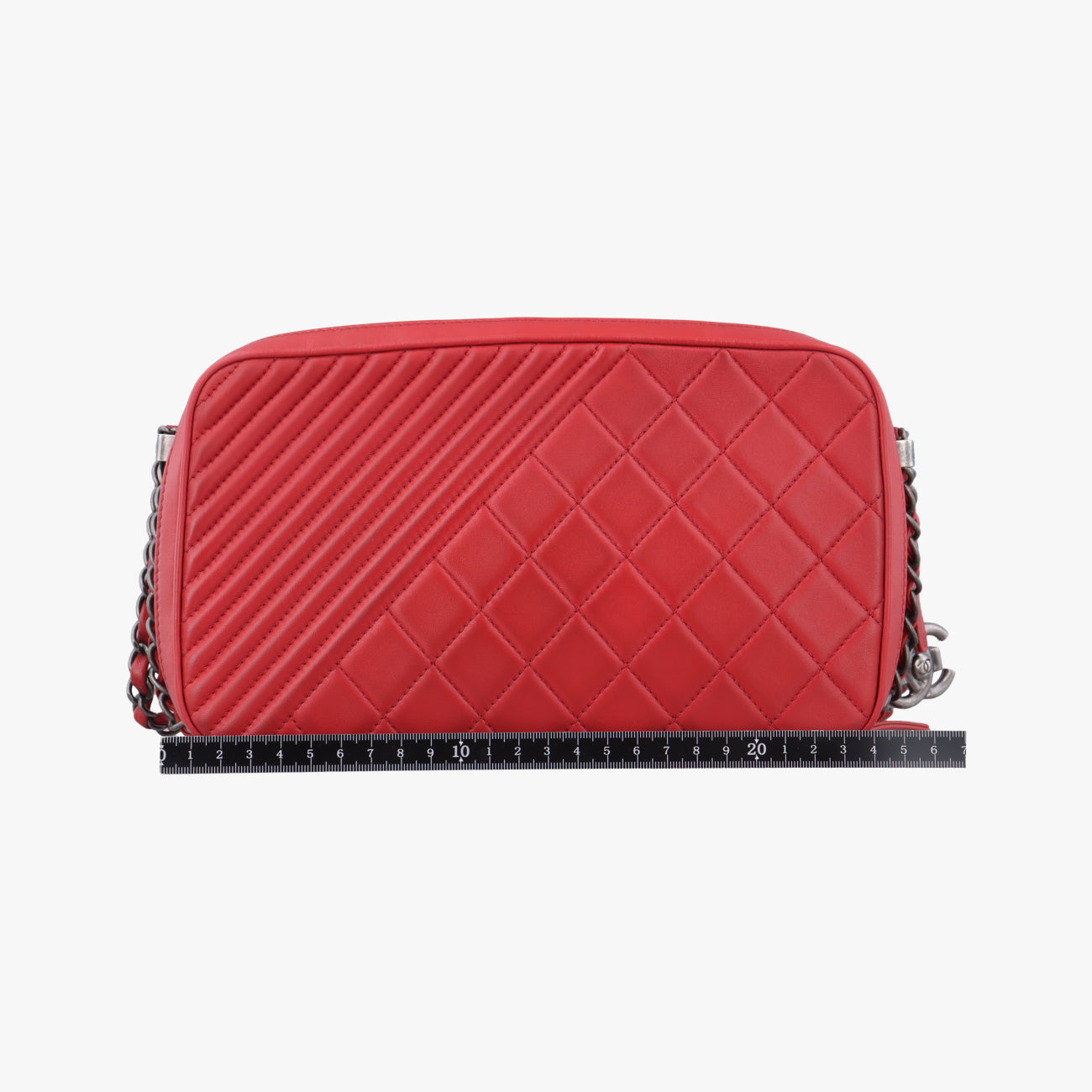 Coco Boy Camera Case Red Lambskin 20613382ココボーイ カメラケース レッド ラムスキン A92656 20613382