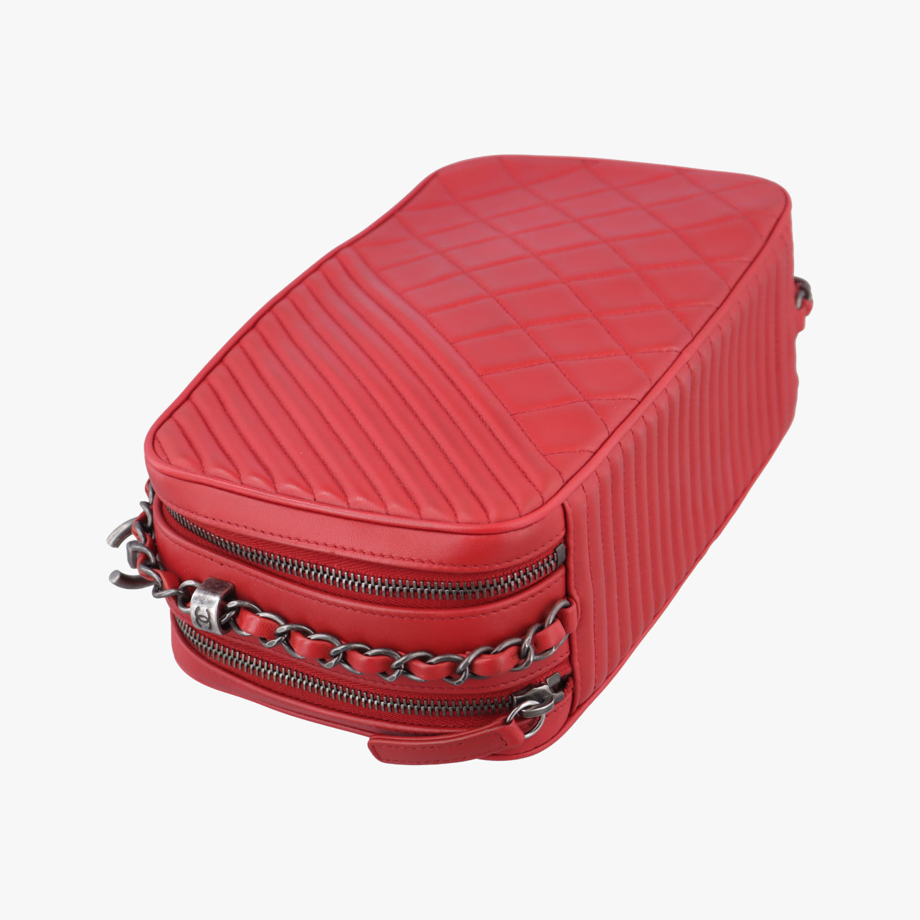Coco Boy Camera Case Red Lambskin 20613382ココボーイ カメラケース レッド ラムスキン A92656 20613382