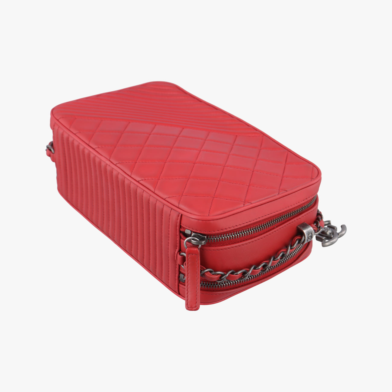 Coco Boy Camera Case Red Lambskin 20613382ココボーイ カメラケース レッド ラムスキン A92656 20613382
