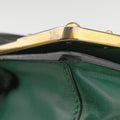Cahier Green×Black Leather 1BD045 25 Bカイエ グリーン×ブラック レザー 1BD045 25 B