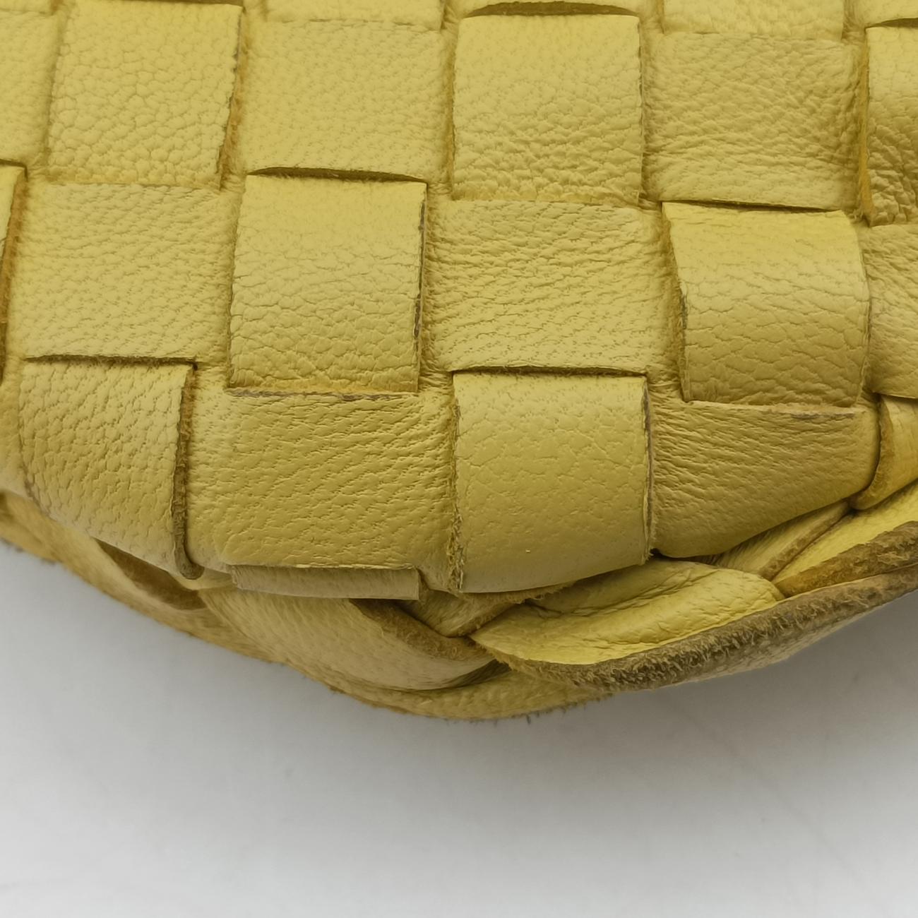 Intrecciato Yellow lambskin B01451144Fイントレチャート イエロー ラムスキン B01451144F