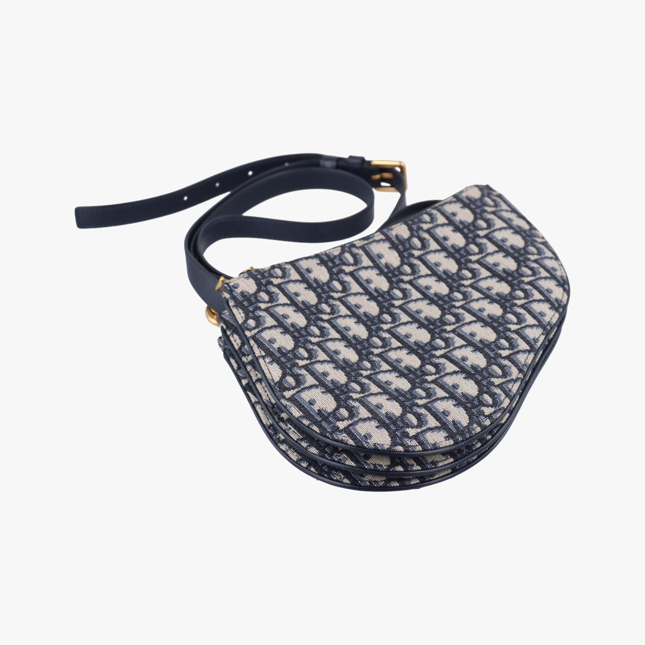 Saddle Navy×Gray Jacquard 12-MA-0139サドル ネイビー×グレー ジャガード 12-MA-0139
