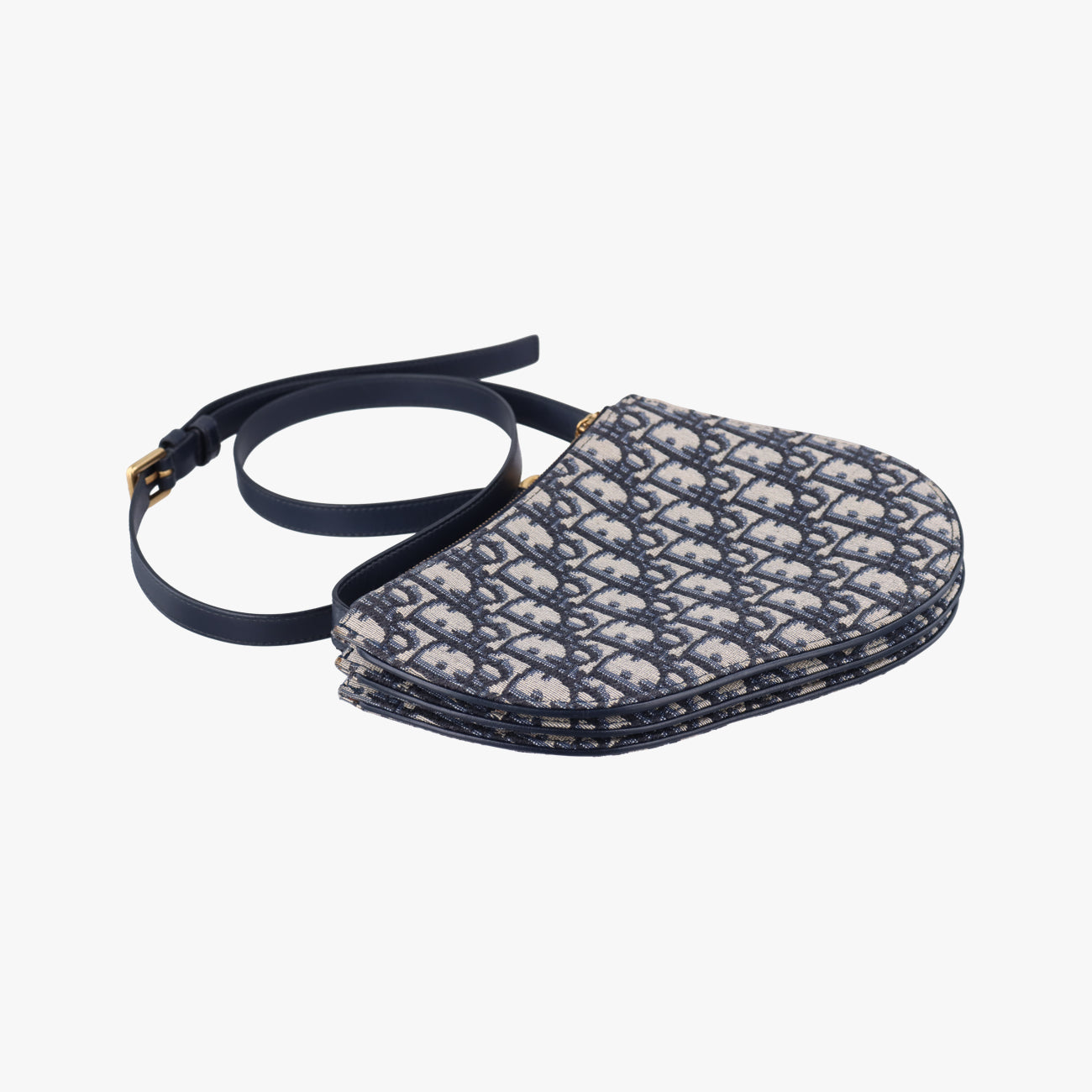 Saddle Navy×Gray Jacquard 12-MA-0139サドル ネイビー×グレー ジャガード 12-MA-0139