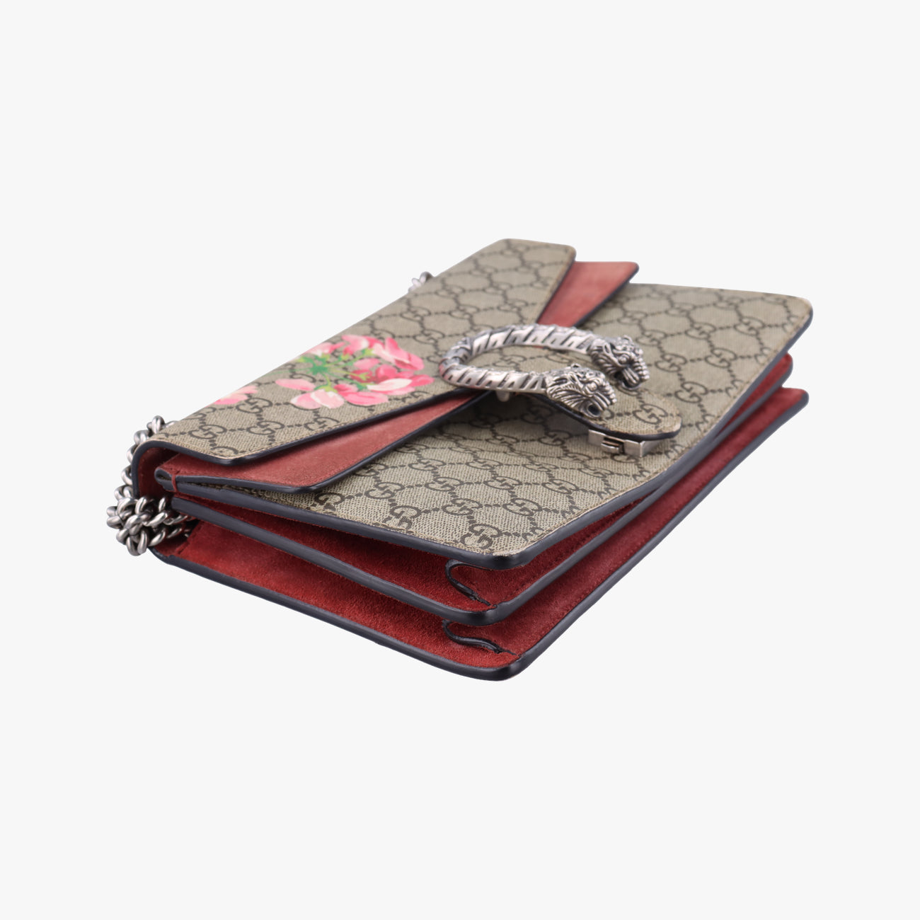 Dionysus Beige×Red×multicolor PVC coated canvas 400249 I023235583ディオニュソス ベージュ×レッド×マルチカラー PVCコーティングキャンバス 400249 I023235583