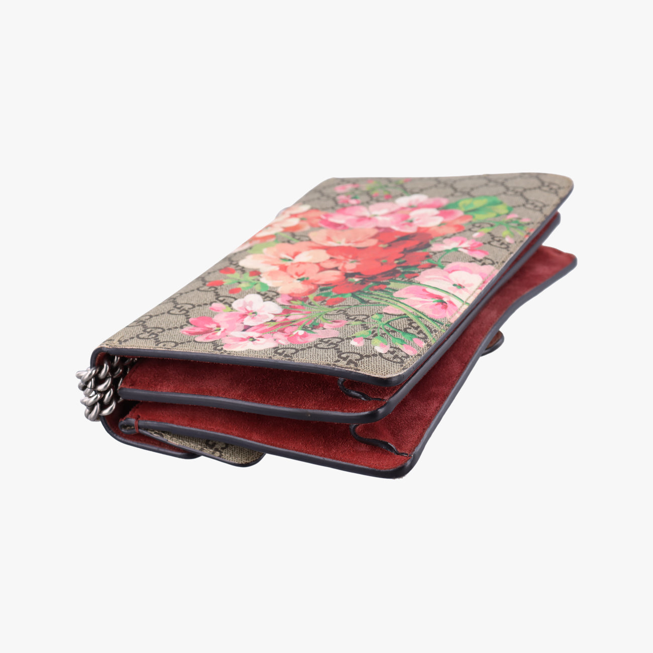 Dionysus Beige×Red×multicolor PVC coated canvas 400249 I023235583ディオニュソス ベージュ×レッド×マルチカラー PVCコーティングキャンバス 400249 I023235583