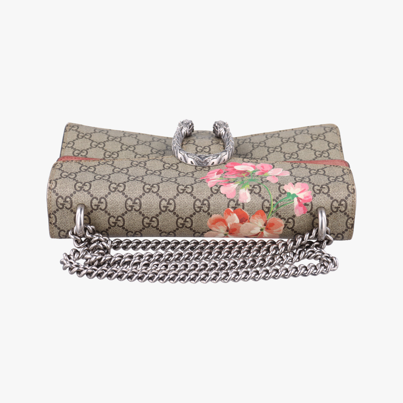 Dionysus Beige×Red×multicolor PVC coated canvas 400249 I023235583ディオニュソス ベージュ×レッド×マルチカラー PVCコーティングキャンバス 400249 I023235583