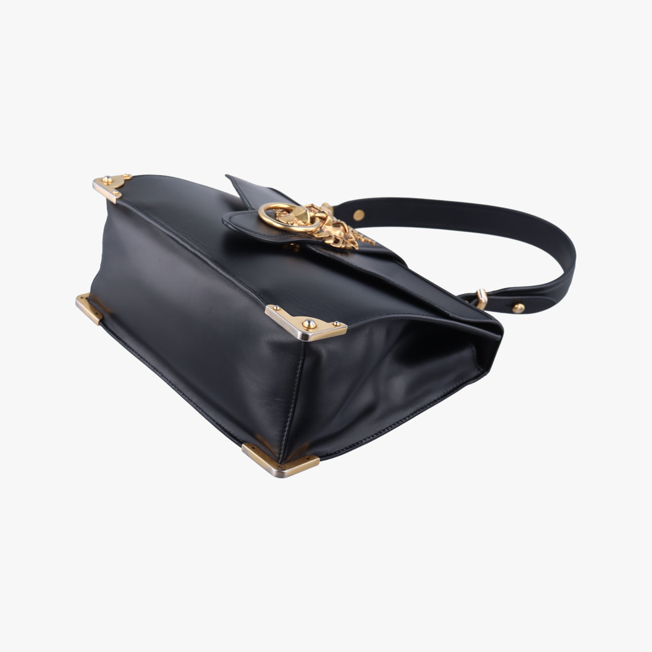 Animalier Cahier Lions Head Black Leather 1BD089 25カイエ ライオンヘッド ブラック レザー 1BD089 25