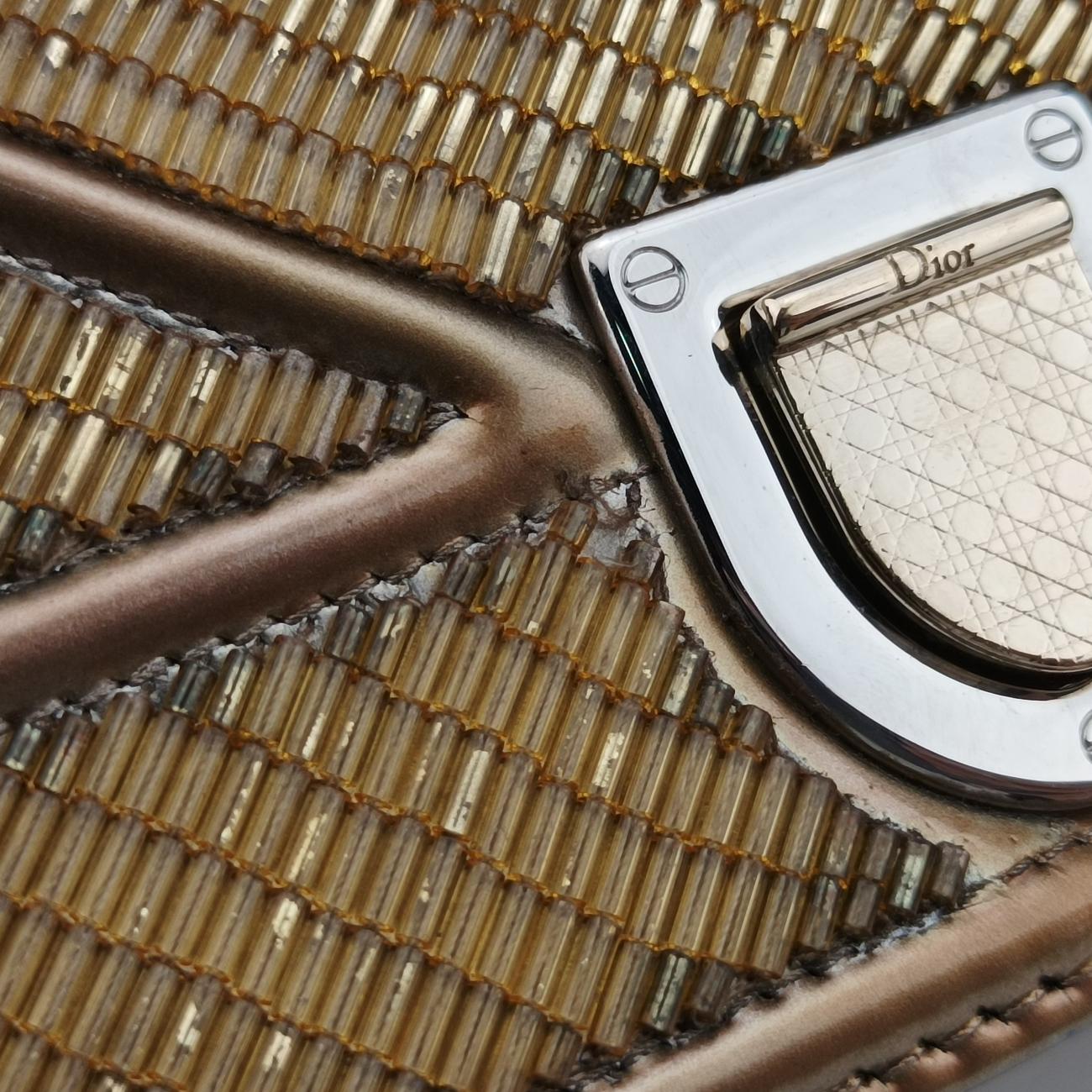 DioramaGoldenGold Beaded Metallic Leather09-BO-1125ディオラマゴールド ゴールド ビーデッド メタリック レザー09-BO-1125