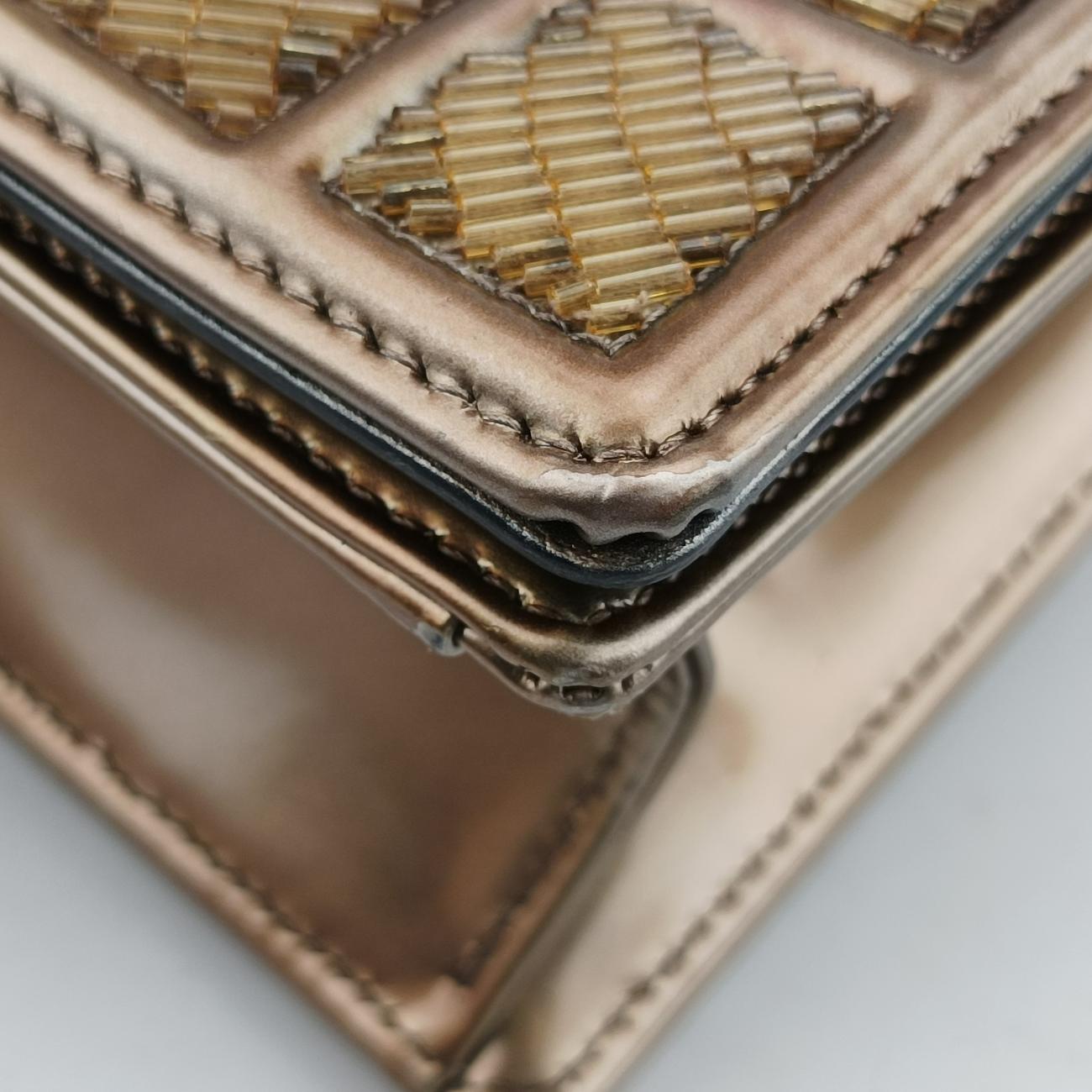 DioramaGoldenGold Beaded Metallic Leather09-BO-1125ディオラマゴールド ゴールド ビーデッド メタリック レザー09-BO-1125