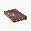Pochette Double Zip EBENE×Rose Ballerine Damier Canvas N60254 MI2119ポシェット ドゥーブルジップ エベーヌ×ローズバレリーヌ ダミエキャンバス N60254 MI2119