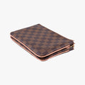 Pochette Double Zip EBENE×Rose Ballerine Damier Canvas N60254 MI2119ポシェット ドゥーブルジップ エベーヌ×ローズバレリーヌ ダミエキャンバス N60254 MI2119