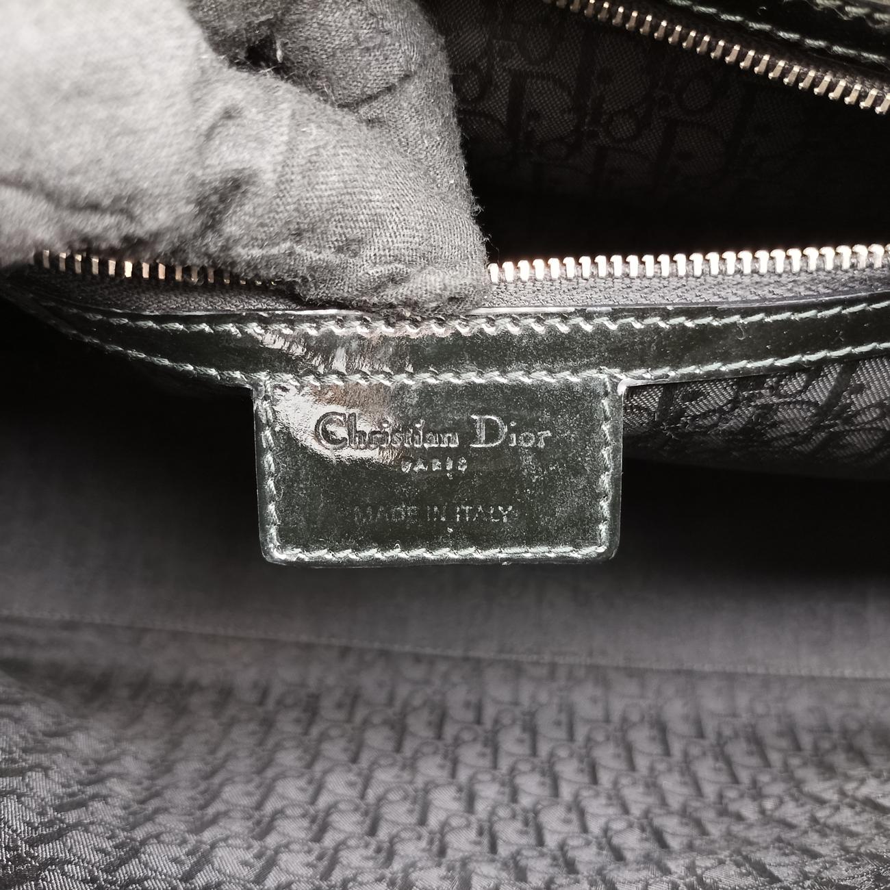 Lady Dior Black Patent 01-MA-0130レディディオール ブラック パテント 01-MA-0130