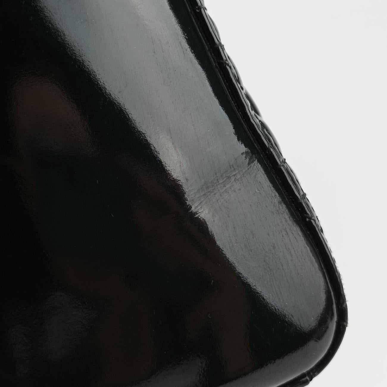 Lady Dior Black Patent 01-MA-0130レディディオール ブラック パテント 01-MA-0130