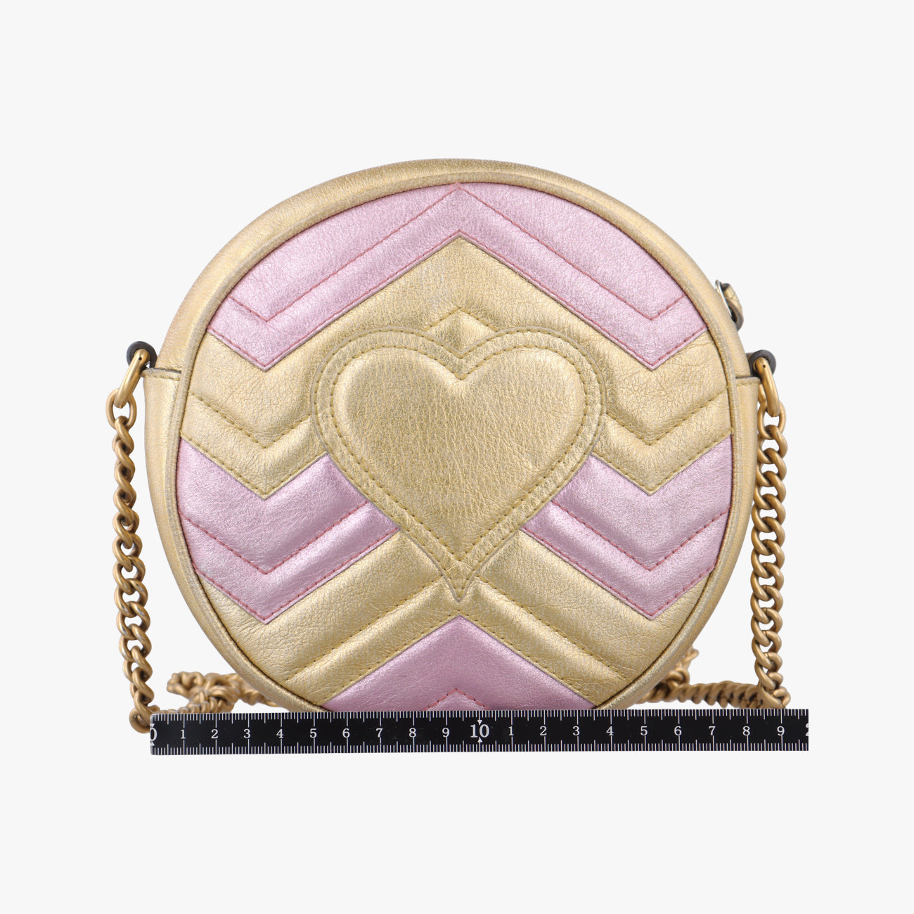 GG MarmontPink × GoldLeather550154F027277039GGマーモントピンク × ゴールドレザー550154F027277039