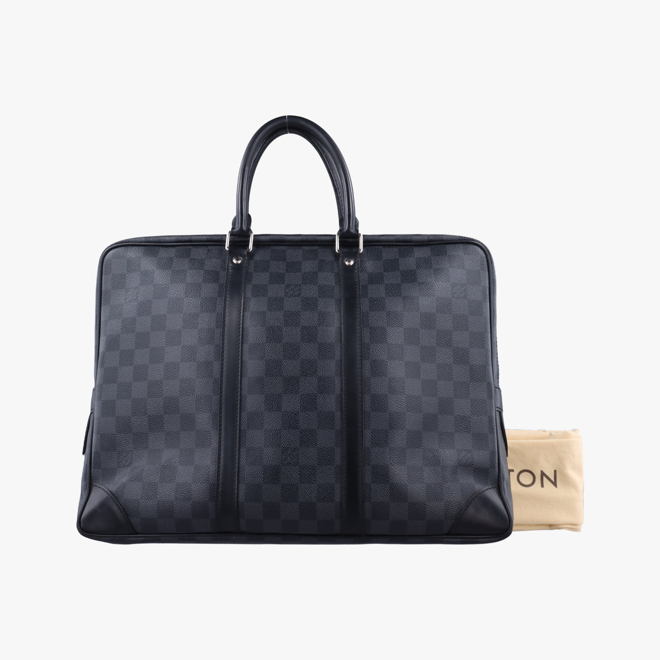 Porte Documents Voyage Noir Damier Graphite N41125 RI4123ポルト ドキュマン ヴォワヤージュ ノワール ダミエグラフィット N41125 RI4123