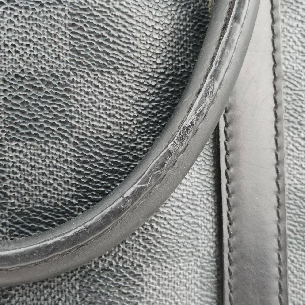 Porte Documents Voyage Noir Damier Graphite N41125 RI4123ポルト ドキュマン ヴォワヤージュ ノワール ダミエグラフィット N41125 RI4123