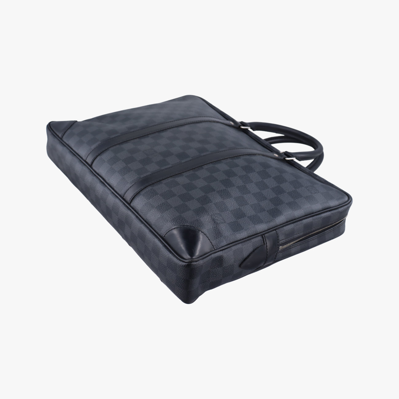 Porte Documents Voyage Noir Damier Graphite N41125 RI4123ポルト ドキュマン ヴォワヤージュ ノワール ダミエグラフィット N41125 RI4123
