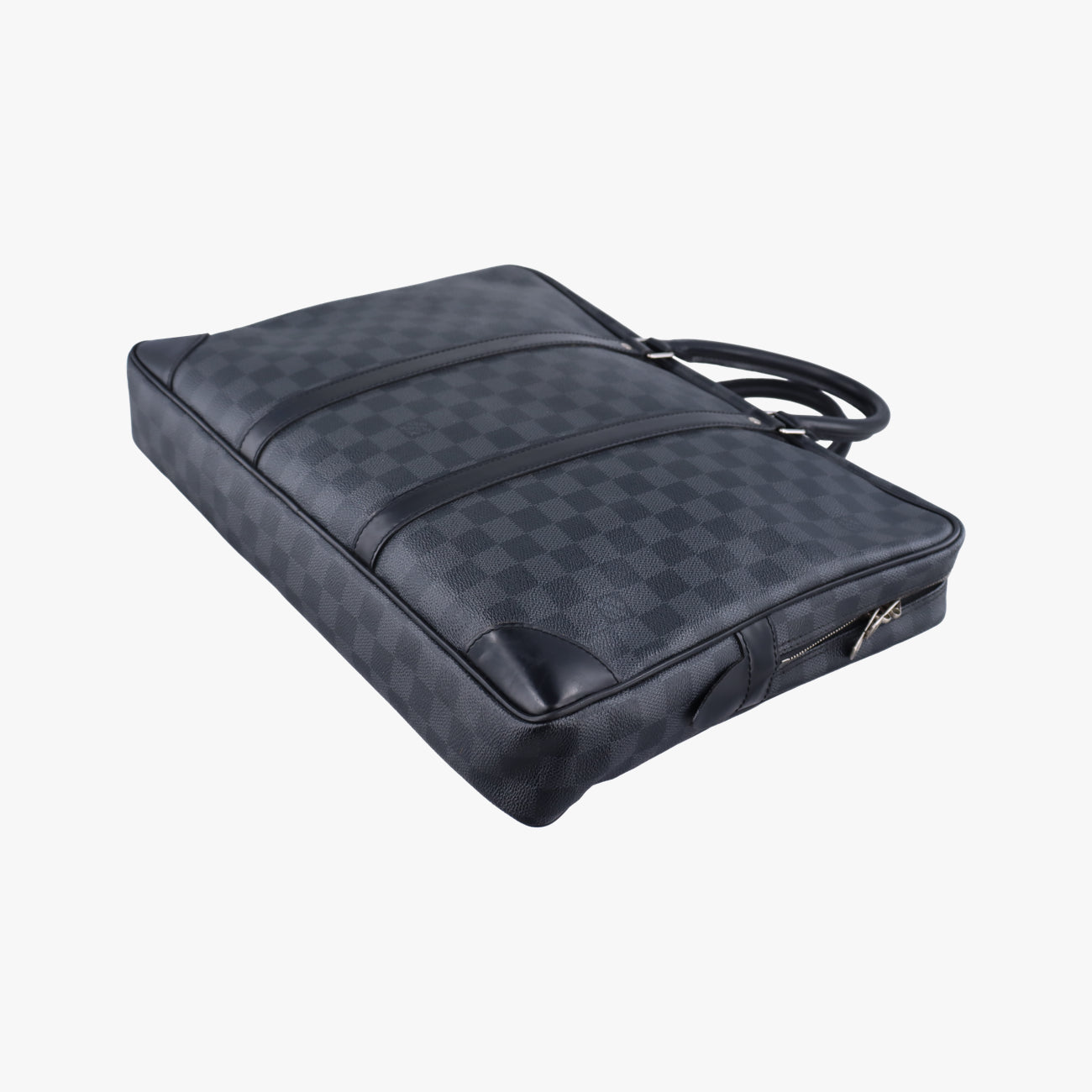 Porte Documents Voyage Noir Damier Graphite N41125 RI4123ポルト ドキュマン ヴォワヤージュ ノワール ダミエグラフィット N41125 RI4123
