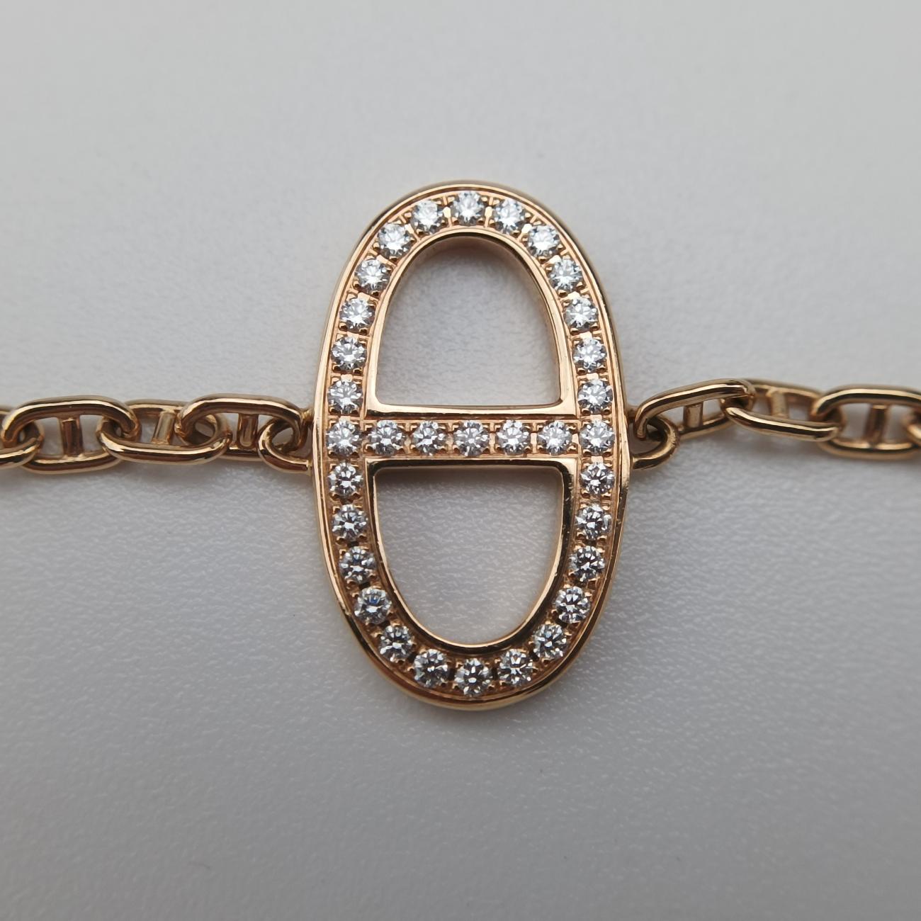 Chaine d'Ancre Contour Golden AU750 23AE282821シェーヌ ダンクル コントゥール ゴールド AU750 23AE282821