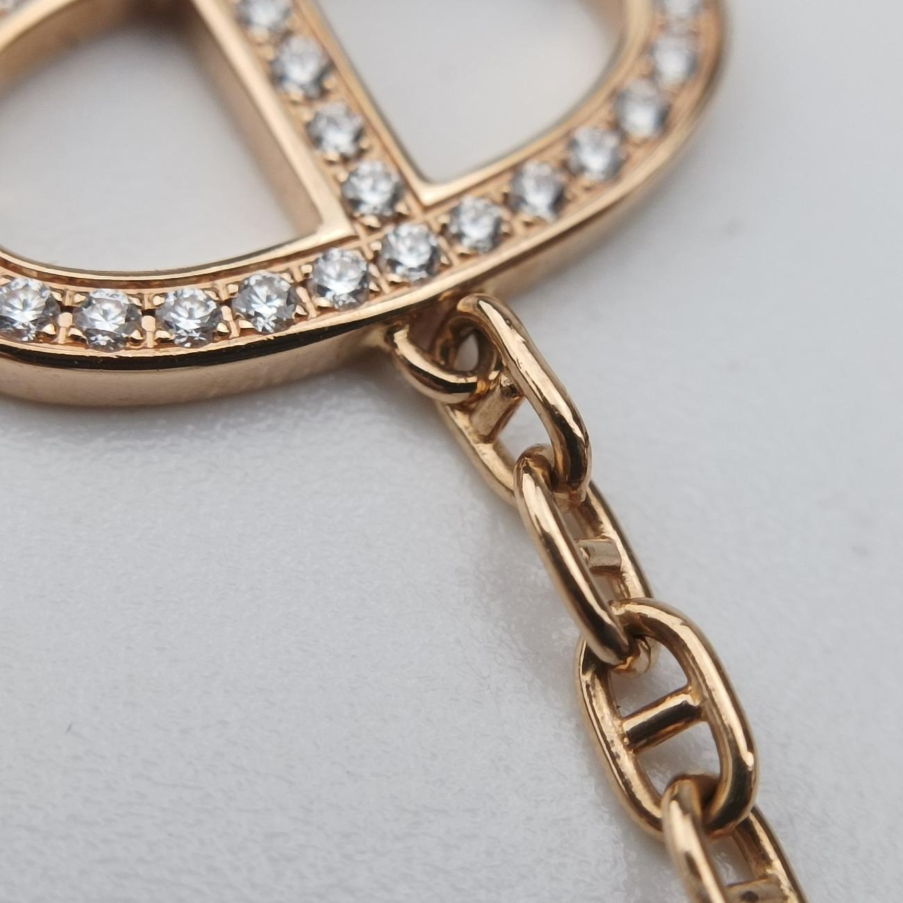Chaine d'Ancre Contour Golden AU750 23AE282821シェーヌ ダンクル コントゥール ゴールド AU750 23AE282821