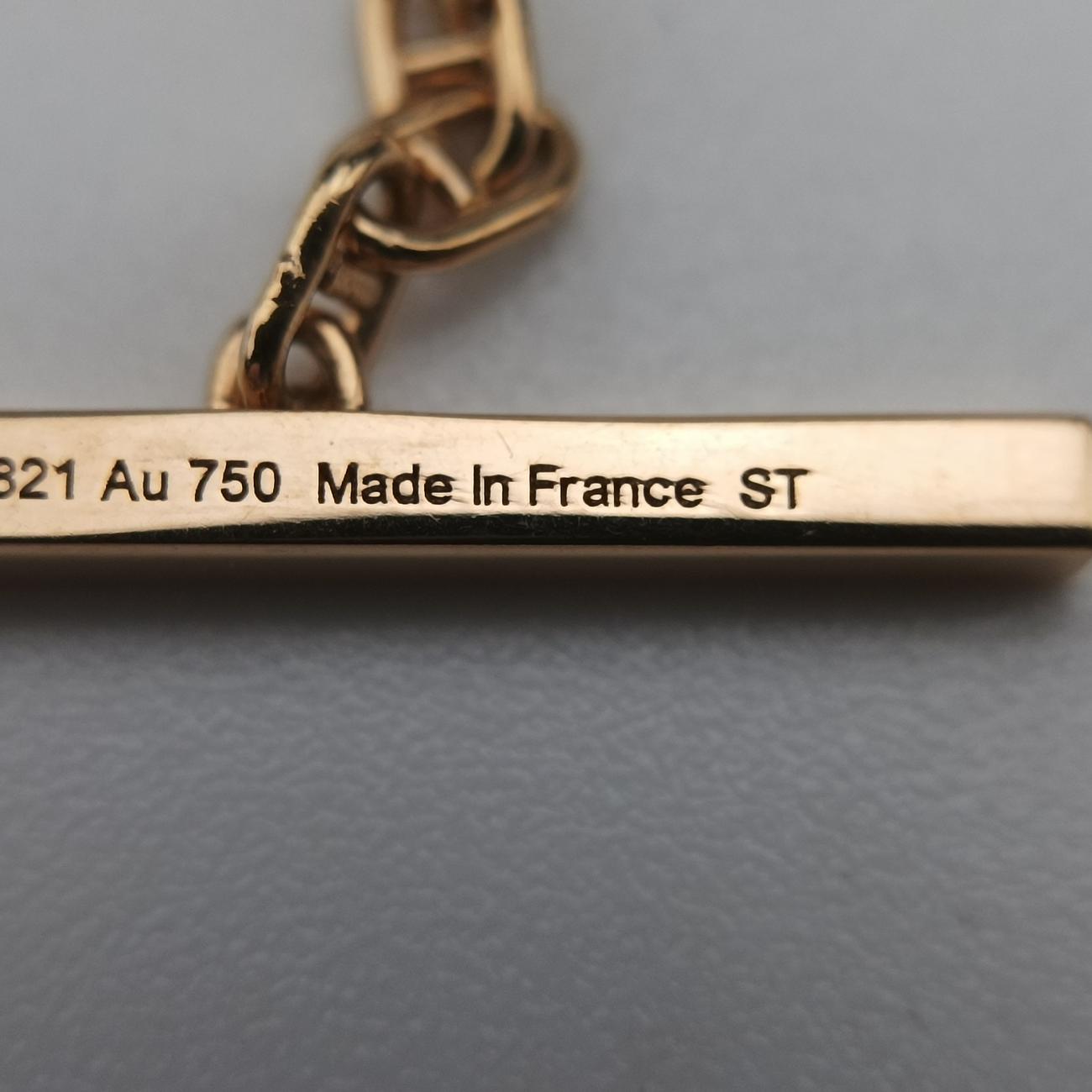 Chaine d'Ancre Contour Golden AU750 23AE282821シェーヌ ダンクル コントゥール ゴールド AU750 23AE282821